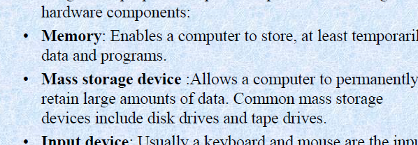 Computers General Definitions