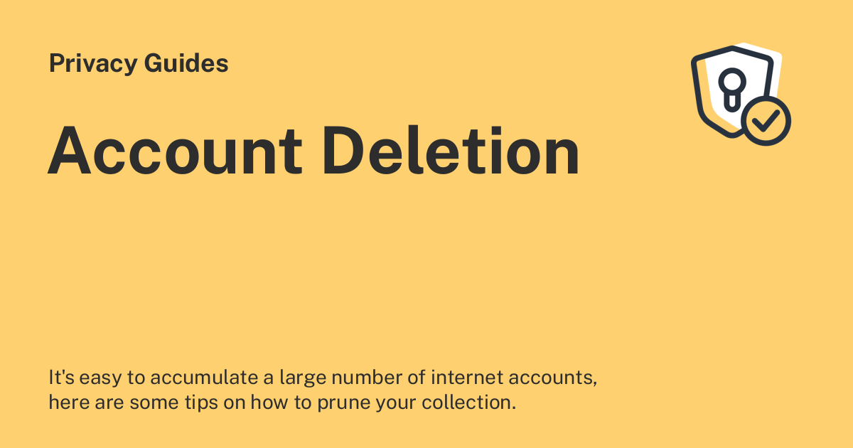 Account Deletion