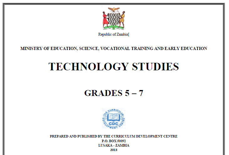 DESIGN AND TECHNOLOGY STUDIES GRADES 5 – 7