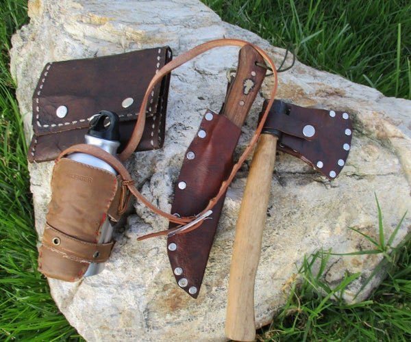 hunting and leather work